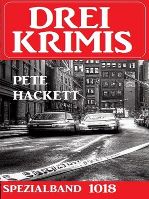 cover image of Drei Krimis Spezialband 1018